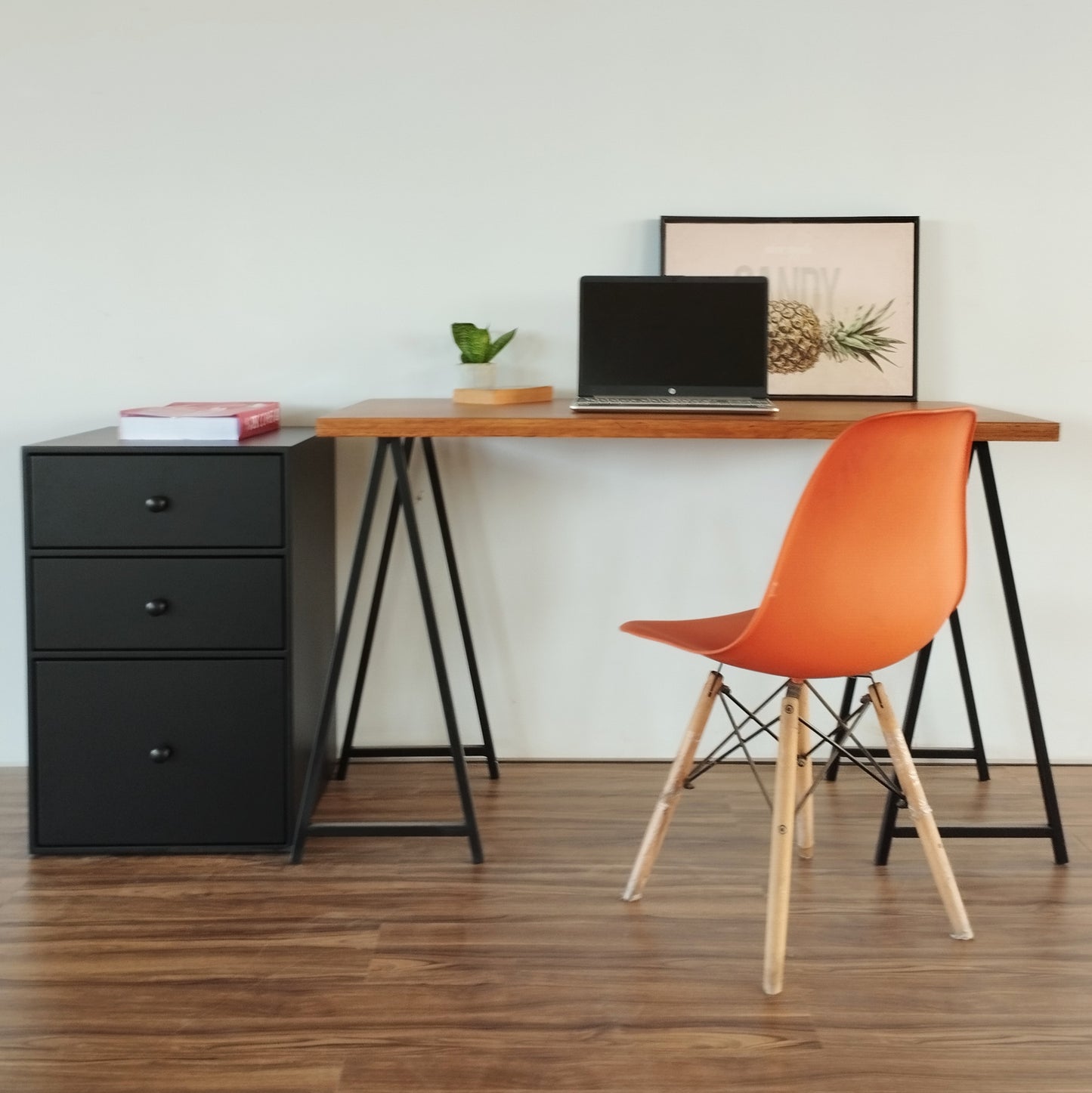 Detroit Work-station with Drawer Set