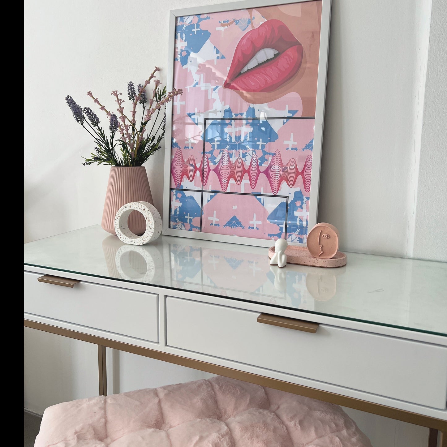 Glass Top - Shades Table