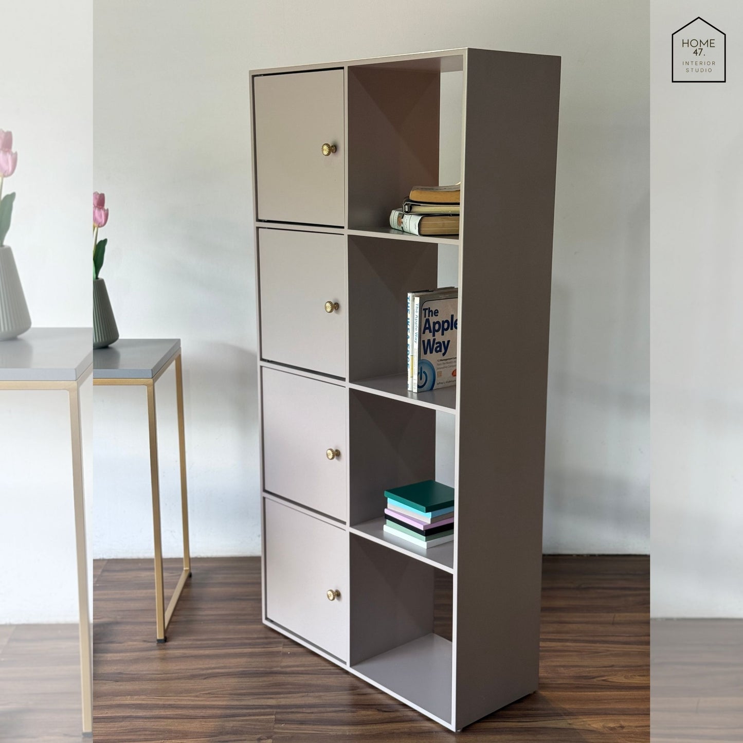 Hex Book Rack - Vertical