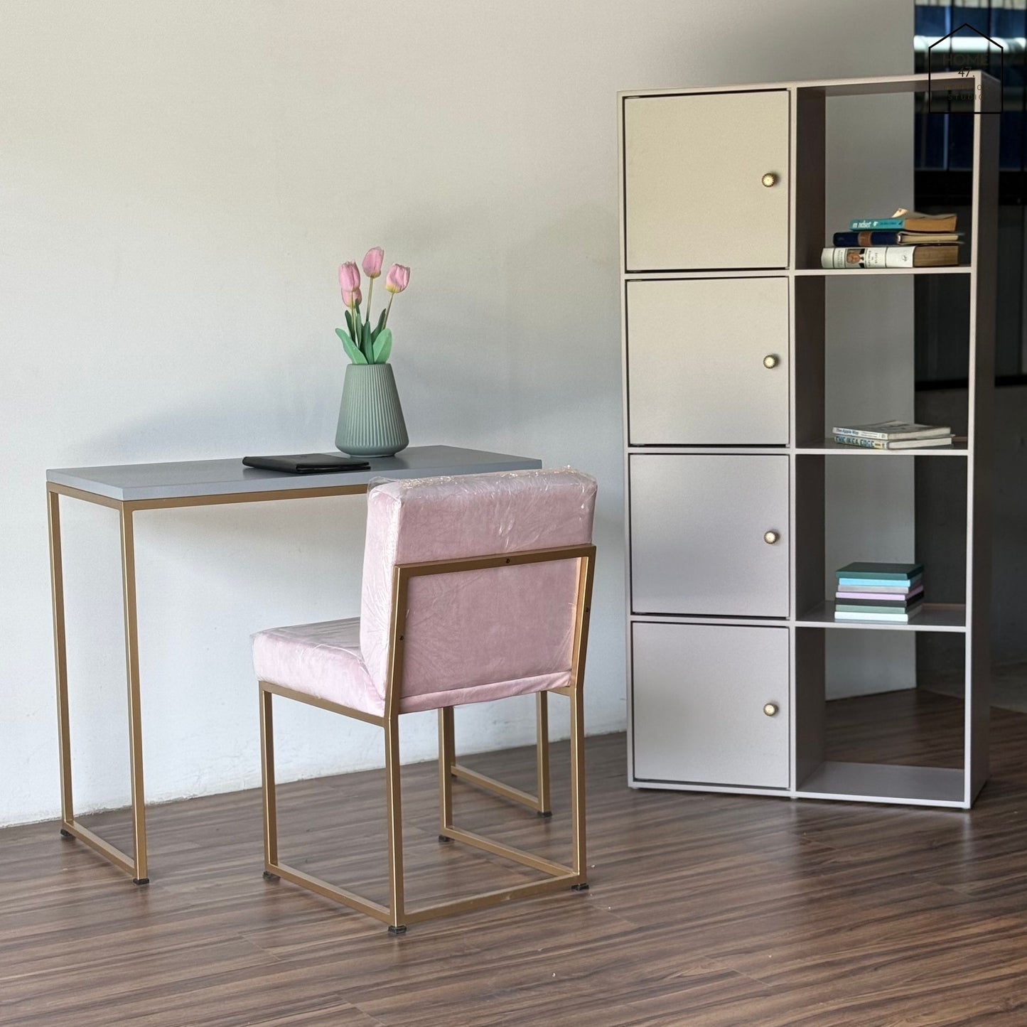 Hex Book Rack - Vertical