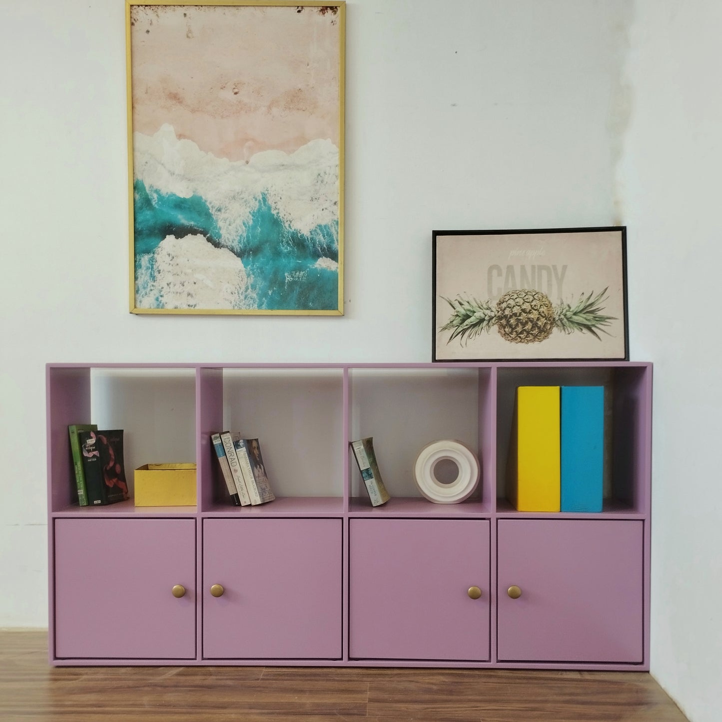 Hex Book Rack - Horizontal