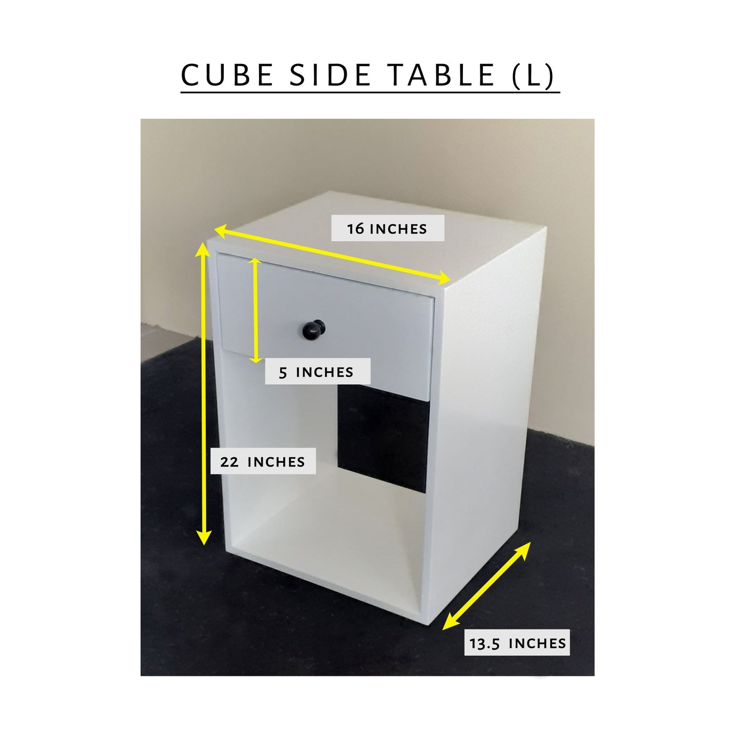 Cube Side Table - L