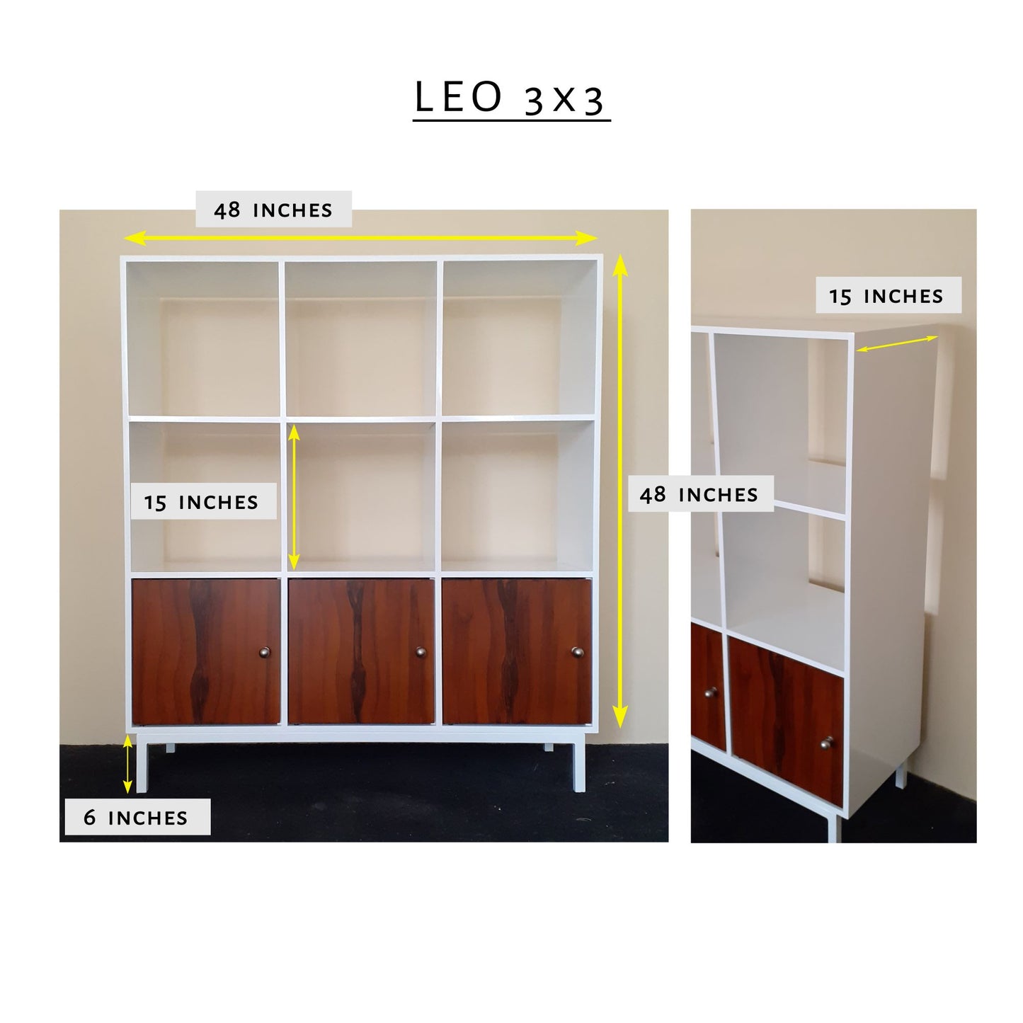Leo 3 x 3 (with legs)