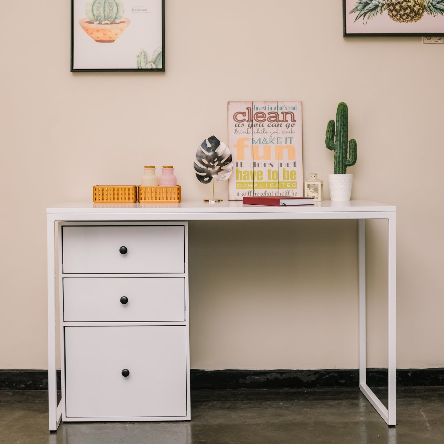 Vista Work Station with Drawer
