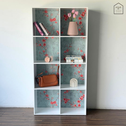 Leo Book Rack - Floral Decor