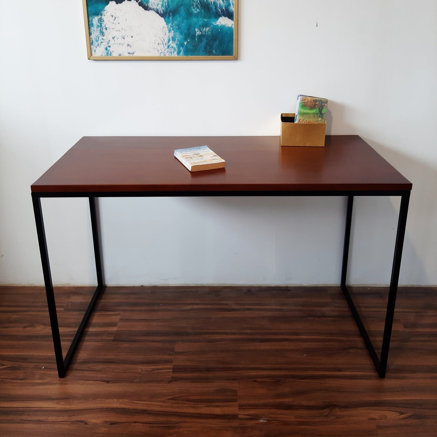Vinto Wood Finish Table - 4 x 2