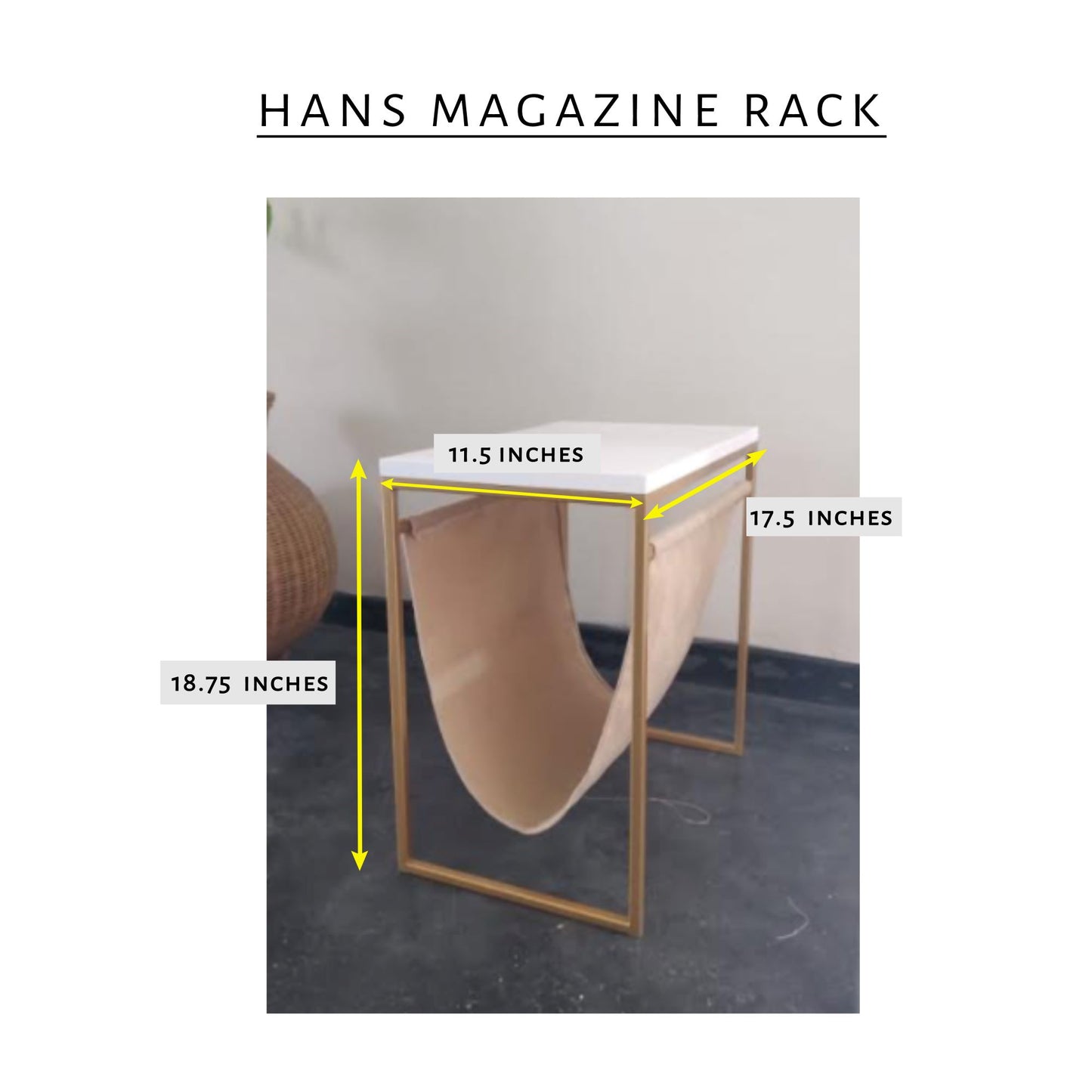 Hanz Magazine Rack
