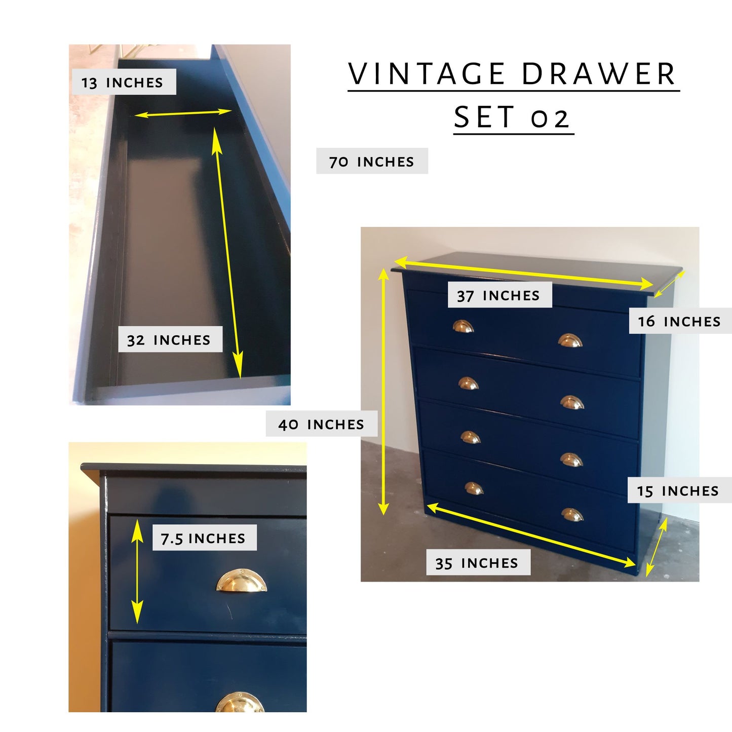 Vintage Drawer Set 02
